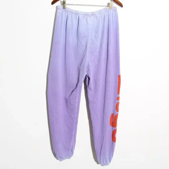 FREECITY LETSGO Supervintage OG Sweatpant in Lavenderlove Purple Cotton Sz Small - Picture 11 of 14